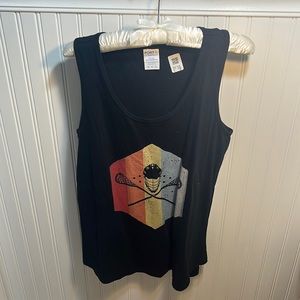 Women’s Black Lacrosse Tank top